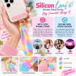 Silicone Leaf Double Sided Phone Lanyard | Cute Anti-Drop Mobile Neck Strap | iCare 