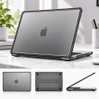 MacBook Air 13.6 Inch M2 2022 A2681 | TPU Laptop Protective Case | Soft Edge Hardshell Cover | Fingerprint Resistant Scratch Protection-iCare