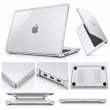 MacBook Air 13.6 Inch M3 2024 A3113 | TPU Laptop Protective Case | Soft Edge Hardshell Cover | Fingerprint Resistant Scratch Protection-iCare