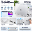 MacBook Air 13.6 Inch M3 2024 A3113 | TPU Laptop Protective Case | Soft Edge Hardshell Cover | Fingerprint Resistant Scratch Protection-iCare