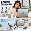 MacBook Neo 13 Inch A3404 | TPU Laptop Protective Case | Soft Edge Hardshell Cover | Fingerprint Resistant Scratch Protection-iCare