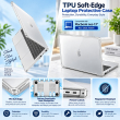 MacBook Neo 13 Inch A3404 | TPU Laptop Protective Case | Soft Edge Hardshell Cover | Fingerprint Resistant Scratch Protection-iCare