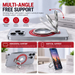 MagSafe Magnetic Phone Ring Holder | Metal Finger Grip &amp; Kickstand | 180&deg; Adjustable Detachable Mobile Stand | iCare