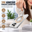 MagSafe Magnetic Phone Ring Holder | Metal Finger Grip &amp; Kickstand | 180&deg; Adjustable Detachable Mobile Stand | iCare