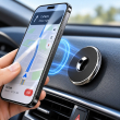Universal Magnetic Phone Mount Holder Compatible with MagSafe | Magnetic Mobile Stand &amp; Holder | Strong Magnetic Grip for Smartphones | MagSafe Essentials | iCare