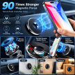 Universal Magnetic Phone Mount Holder Compatible with MagSafe | Magnetic Mobile Stand &amp; Holder | Strong Magnetic Grip for Smartphones | MagSafe Essentials | iCare