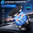 Universal Magnetic Phone Mount Holder 360&deg; Rotating | Strong Magnetic Mobile Holder &amp; Stand | Adjustable Hands-Free Smartphone Mount | MagSafe Compatible | iCare
