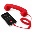 Retro Phone Handset with Type-C Connector | Wired Mobile Phone Receiver &amp; Microphone | C-Port Handset for Smartphones | Volume Control, Hands-Free Calling &amp; Comfortable Network Phone Receiver | iCare
