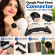 Google Pixel Watch 41mm Metal Watch Strap Connector to any 20mm Strap Adapter Connector | Secure Lock Replacement Lug| iCare