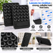 Universal 25-Suction Silicone Phone Holder | Suction Cup Mount with Bracket | Waterproof Non-Slip Sticky Phone Grip | iCare