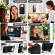 Universal 25-Suction Silicone Phone Holder | Suction Cup Mount with Bracket | Waterproof Non-Slip Sticky Phone Grip | iCare