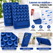 Universal 25-Suction Silicone Phone Holder | Suction Cup Mount with Bracket | Waterproof Non-Slip Sticky Phone Grip | iCare