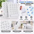 Universal 25-Suction Silicone Phone Holder | Suction Cup Mount with Bracket | Waterproof Non-Slip Sticky Phone Grip | iCare
