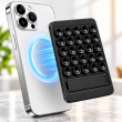 Magnetic Suction Phone Stand with 25 Reusable Silicone Vacuum Suckers | Washable Magnetic Phone Holder | Hands-Free Mobile Stand| iCare 