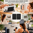 Magnetic Suction Phone Stand with 25 Reusable Silicone Vacuum Suckers | Washable Magnetic Phone Holder | Hands-Free Mobile Stand| iCare 