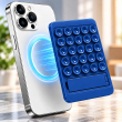 Magnetic Suction Phone Stand with 25 Reusable Silicone Vacuum Suckers | Washable Magnetic Phone Holder | Hands-Free Mobile Stand| iCare 
