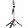 Auto Open Selfie Stick Tripod with Steel Pole | 54 Inch Extendable Foldable Mobile Phone Selfie Stick with Bluetooth 5.2 Wireless Remote|360&deg; Adjustable Phone Tripod Stand | iCare