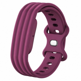 Soft Silicone Sport Strap Compatible for Google Fitbit Smart Band | Breathable Lightweight Sweat-Resistant Replacement Wristband | Flexible Secure Buckle Band for Fitness, Sports, Sleep &amp; Daily Wear | iCare