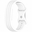 Soft Silicone Sport Strap Compatible for Google Fitbit Smartwatch | Breathable Lightweight Sweat-Resistant Replacement Wristband | Flexible Secure Buckle Band for Fitness, Sports, Sleep &amp; Daily Wear | iCare