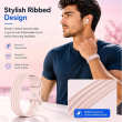 Soft Silicone Sport Strap Compatible for Google Fitbit Smartwatch | Breathable Lightweight Sweat-Resistant Replacement Wristband | Flexible Secure Buckle Band for Fitness, Sports, Sleep &amp; Daily Wear | iCare