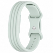 Soft Silicone Sport Strap Compatible for Google Fitbit Smartwatch | Breathable Lightweight Sweat-Resistant Replacement Wristband | Flexible Secure Buckle Band for Fitness, Sports, Sleep &amp; Daily Wear | iCare