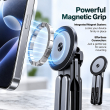 3-in-1 Foldable Laptop Stand with Magnetic Phone Holder| 8-Level Height Adjustable Computer Riser for 10&ndash;15.6 Inch| Aluminium Desk Stand | iCare