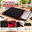 Universal Reversible Laptop Sleeve| Dual-Sided Protective Case with Mouse Pad Function | Zipperless Waterproof Slim Fit Cover for Work, Office &amp; Travel | iCare