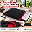 Universal Reversible Laptop Sleeve| Dual-Sided Protective Case with Mouse Pad Function | Zipperless Waterproof Slim Fit Cover for Work, Office &amp; Travel | iCare