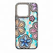 iPhone 14 Glitter Flower Diamond Case, 3D Rhinestone Floral Phone Cover for Women &amp; Girls, Slim Shockproof Bling Case for Weddings, Parties &amp; Festive