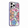 iPhone 14 Pro Max Glitter Flower Diamond Case, 3D Rhinestone Floral Phone Cover for Women &amp; Girls, Slim Shockproof Bling Case for Weddings, Parties &amp; Festive