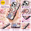 iPhone 14 Pro Max Glitter Flower Diamond Case, 3D Rhinestone Floral Phone Cover for Women &amp; Girls, Slim Shockproof Bling Case for Weddings, Parties &amp; Festive