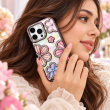 iPhone 13 Glitter Flower Diamond Case, 3D Rhinestone Floral Phone Cover for Women &amp; Girls, Slim Shockproof Protective Case for Parties, Weddings &amp; Festive