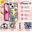 iPhone 13 Glitter Flower Diamond Case, 3D Rhinestone Floral Phone Cover for Women &amp; Girls, Slim Shockproof Protective Case for Parties, Weddings &amp; Festive