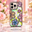 iPhone 13 Pro Max Glitter Flower Diamond Case, 3D Rhinestone Floral Phone Cover for Women &amp; Girls, Slim Shockproof Protective Case for Parties, Weddings &amp; Festive