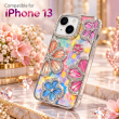 iPhone 13 Glitter Flower Diamond Case, 3D Rhinestone Floral Phone Cover for Women &amp; Girls, Slim Shockproof Protective Case for Parties, Weddings &amp; Festive