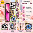 iPhone 13 Pro Glitter Flower Diamond Case, 3D Rhinestone Floral Phone Cover for Women &amp; Girls, Slim Shockproof Protective Case for Parties, Weddings &amp; Festive