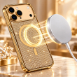 Glitter Diamond Case For iPhone 18 Pro Max, MagSafe Magnetic Ring, Luxury Sparkle Back Cover, Shockproof Protective Case with Raised Screen &amp; Camera Edges, Wireless Charging Support