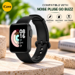 Silicone TPU Replacement Strap For Noise Pulse Go and Buzz Smartwatch, Soft Water-Resistant Wristband, Lightweight Sweat-Resistant Sports Band for Men and Women, iCare 
