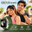 Silicone TPU Replacement Strap For Noise Pulse Go and Buzz Smartwatch, Soft Water-Resistant Wristband, Lightweight Sweat-Resistant Sports Band for Men and Women, iCare 