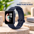 Silicone TPU Replacement Strap For Noise Pulse Go and Buzz Smartwatch, Soft Water-Resistant Wristband, Lightweight Sweat-Resistant Sports Band for Men and Women, iCare 