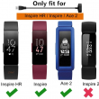 FitBit Inspire HR Fit USB Charger Cable Charging Cord &ndash; Replacement USB Cable (Black) | iCare