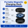 Huawei Watch Ultimate/GT 4/4 Pro/3/3 Pro/GT3/GT3 Pro/GT2 Pro/GT2 ECG/GT Cyber/Buds/GT Runner/D, Replacement Watch Charger Dock-Charging Cable 1 Meter (Black) | iCare