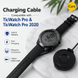 Ticwatch Pro Universal Replacement Smartwatch Charging Cable Charger Adapter Black | iCare