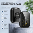 Realme Watch 2 Pro Smartwatch Full Coverage PC Protective Case Cover Skin with Tempered Glass Screen Protector | iCare