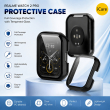Realme Watch 2 Pro Smartwatch Full Coverage PC Protective Case Cover Skin with Tempered Glass Screen Protector | iCare