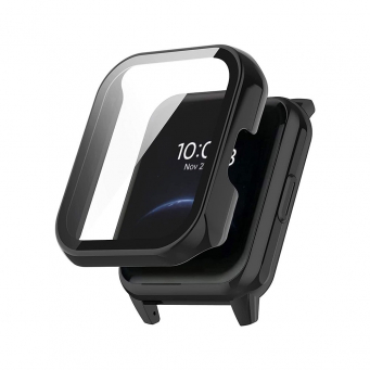 Realme Watch 2 Smartwatch Well-Protected Hard PC Shell with HD Anti-Scratch Tempered Glass Screen Protector | iCare