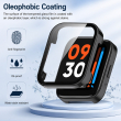 Realme Watch 3 Pro Hard PC Clear Watch Case Full Coverage Anti-scratch Protective Cover with Tempered Glass Screen Protector | iCare