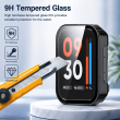 Realme Watch 3 Pro Hard PC Clear Watch Case Full Coverage Anti-scratch Protective Cover with Tempered Glass Screen Protector | iCare