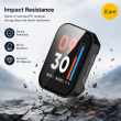 Realme Watch 3 Pro Hard PC Clear Watch Case Full Coverage Anti-scratch Protective Cover with Tempered Glass Screen Protector | iCare
