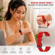 Realme Smart Band 1 Strap | Silicone TPU Waterproof Replacement Watch Band &ndash; Red | iCare